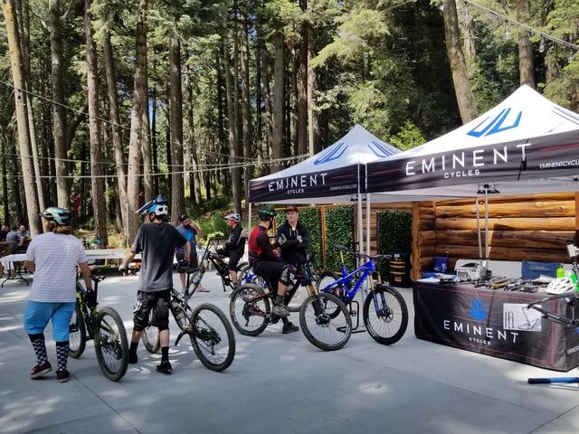 Eminent Cycles Haste demo bikes now at Skypark Bike Park in Southern California