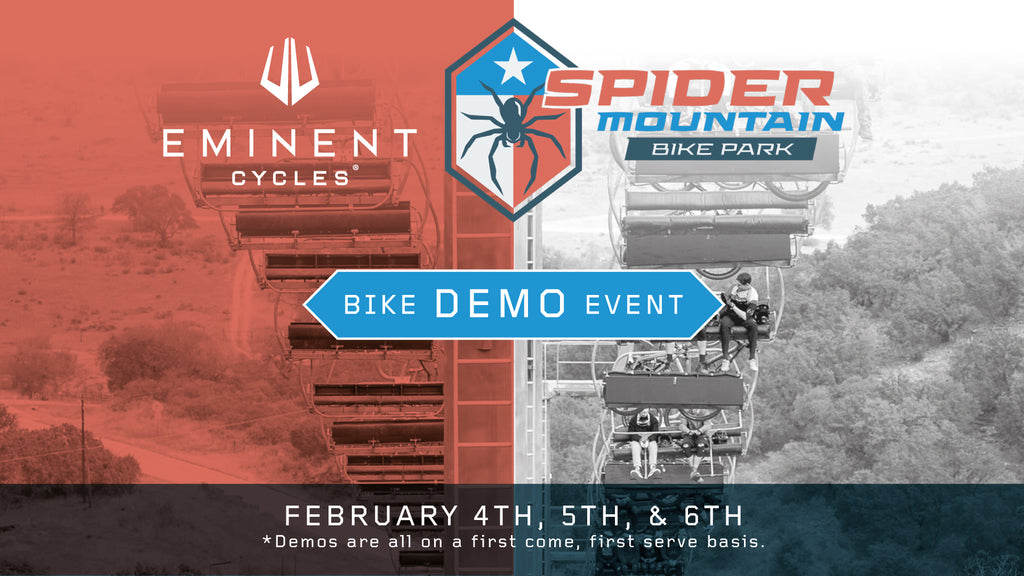 Demo Event @ Spider Mountain Bike Park, Texas – eminentcycles