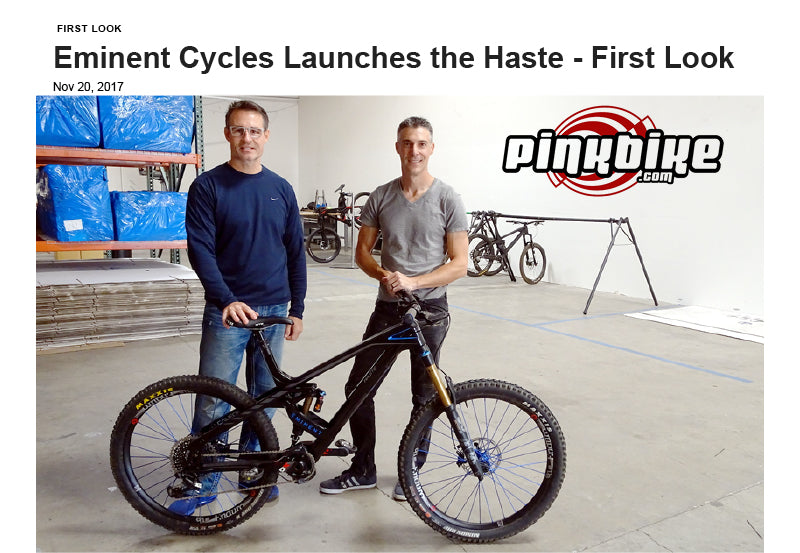 Pinkbike - Eminent Cycles Launch
